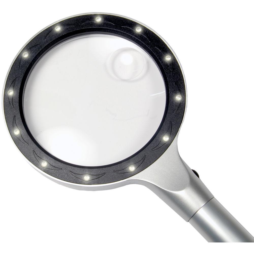 Levenhuk Zeno 600 Handheld 2.5x and 5x Magnifier