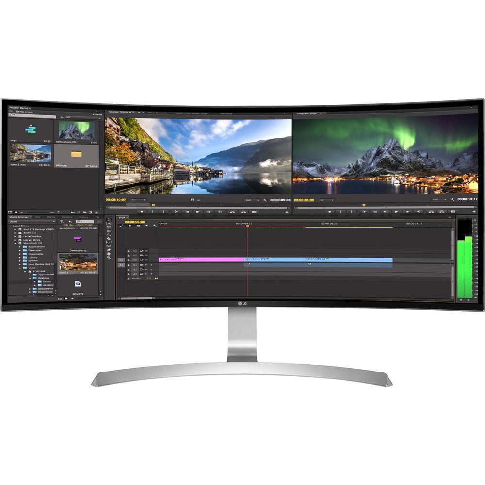 LG 34CB99-W 34" 21:9 UltraWide Curved IPS Monitor