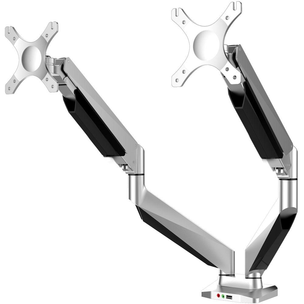 Loctek D7D Gas Spring Dual Monitor Arm