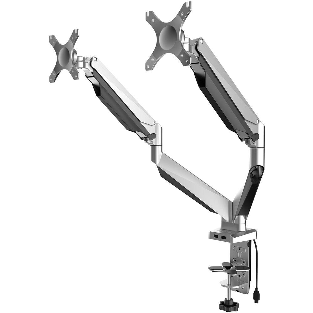 Loctek D7D Gas Spring Dual Monitor Arm