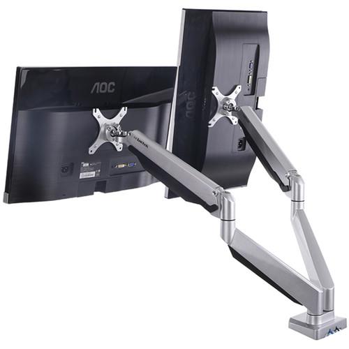 Loctek D7D Gas Spring Dual Monitor Arm
