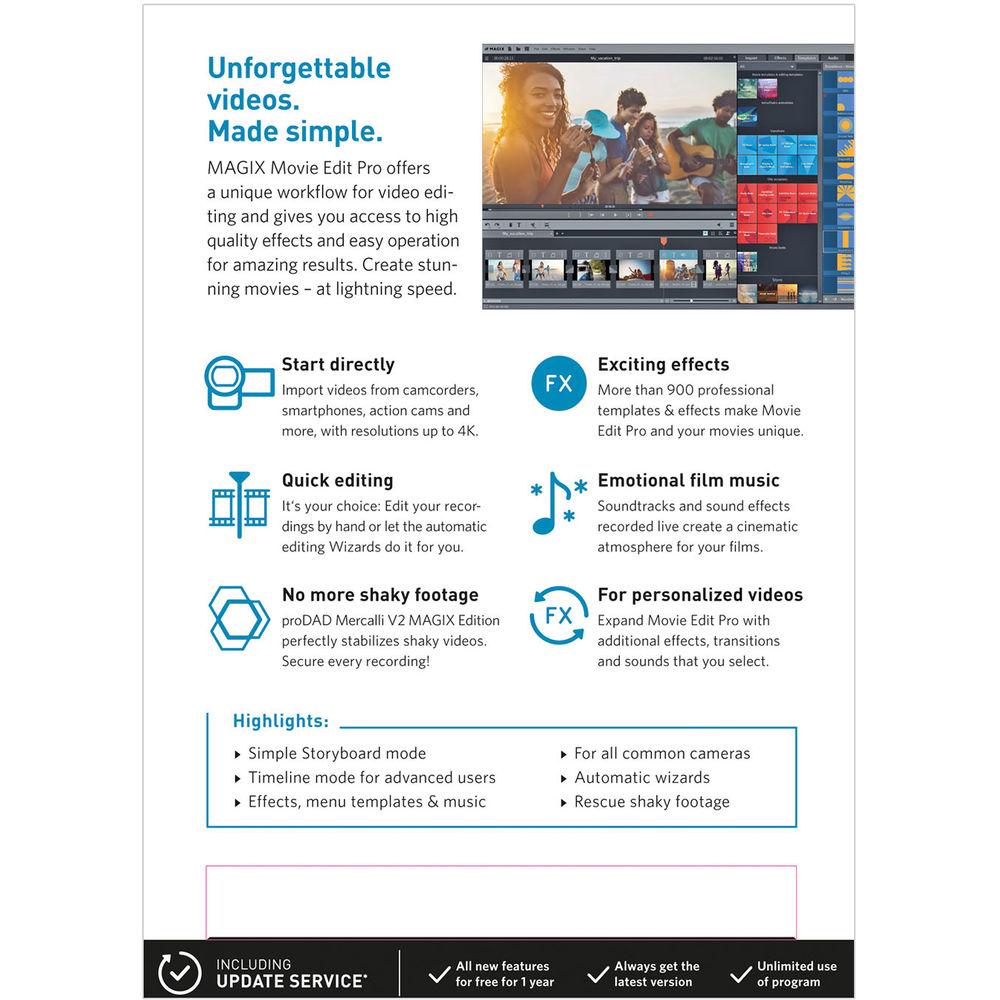 MAGIX Entertainment Movie Edit Pro