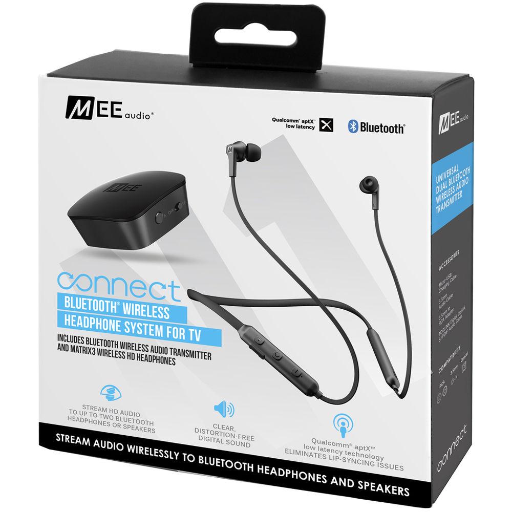 MEE audio Connect Wireless System with N1 Neckband Headphones, MEE, audio, Connect, Wireless, System, with, N1, Neckband, Headphones