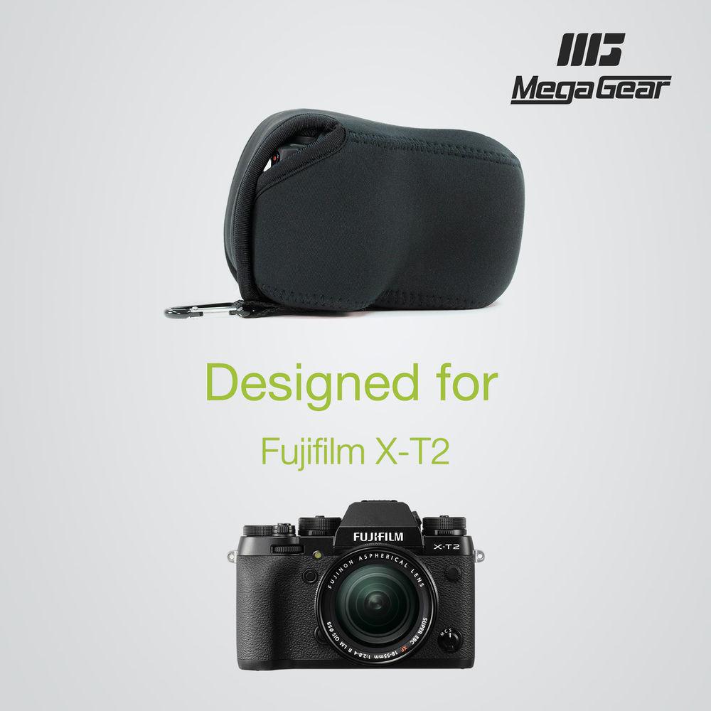 MegaGear Ultra-Light Neoprene Camera Case for Fujifilm X-T2 with 18-55mm Lens