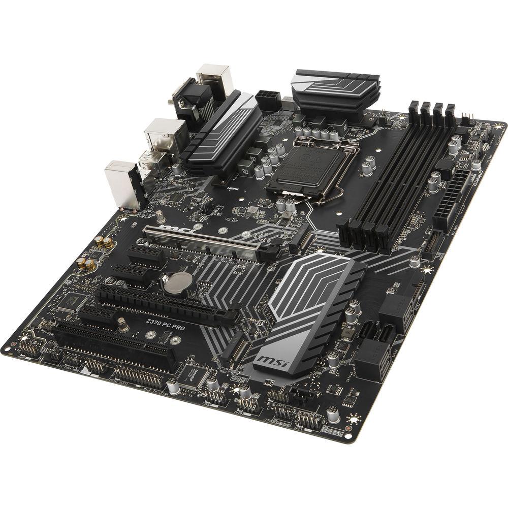 MSI Z370 PC Pro LGA 1151 ATX Motherboard