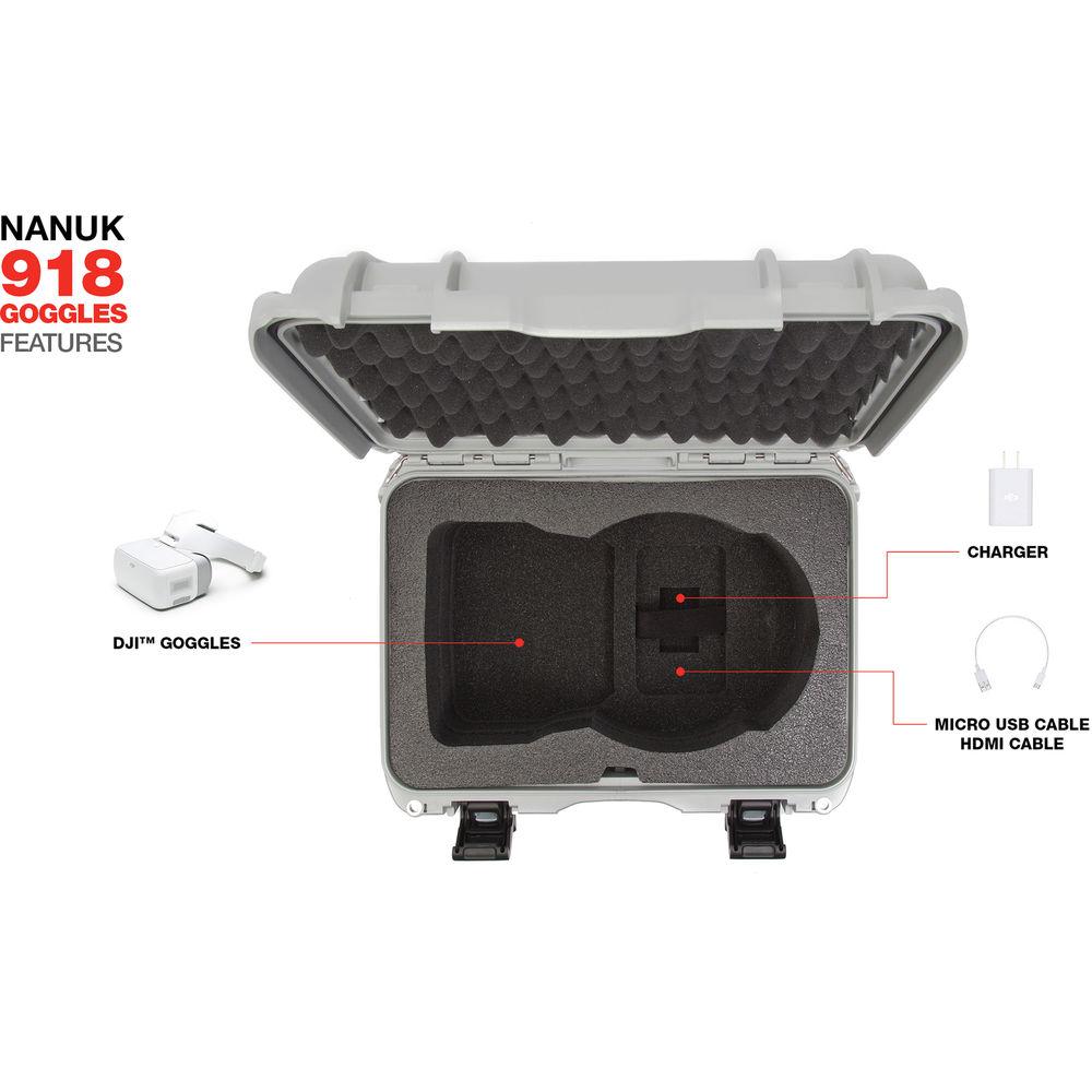 Nanuk 918 Case for DJI Goggles
