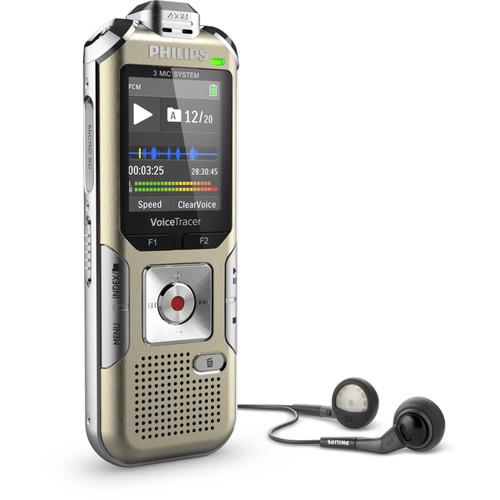 Philips DVT8010 VoiceTracer Digital Voice Recorder with Boundary Layer Microphone