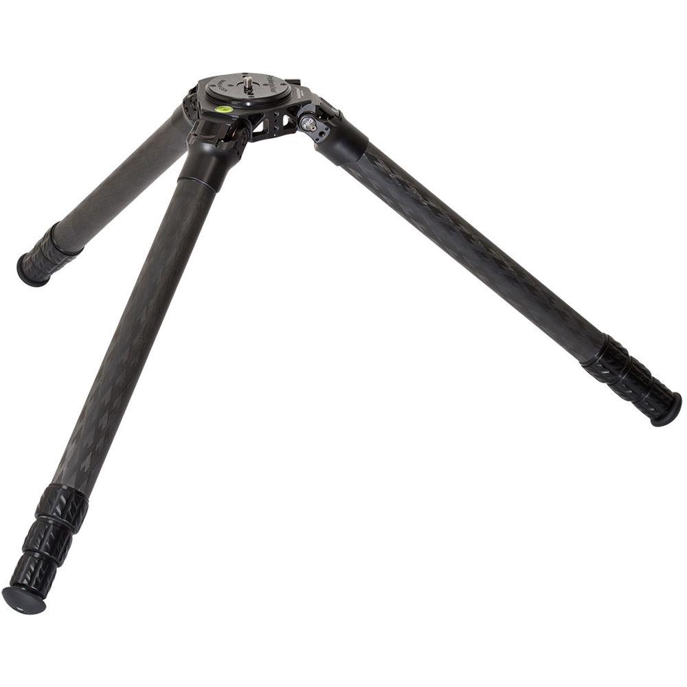 ProMediaGear TR424 42mm-Series 58" Pro Stix Carbon Fiber Tripod with Top Plate