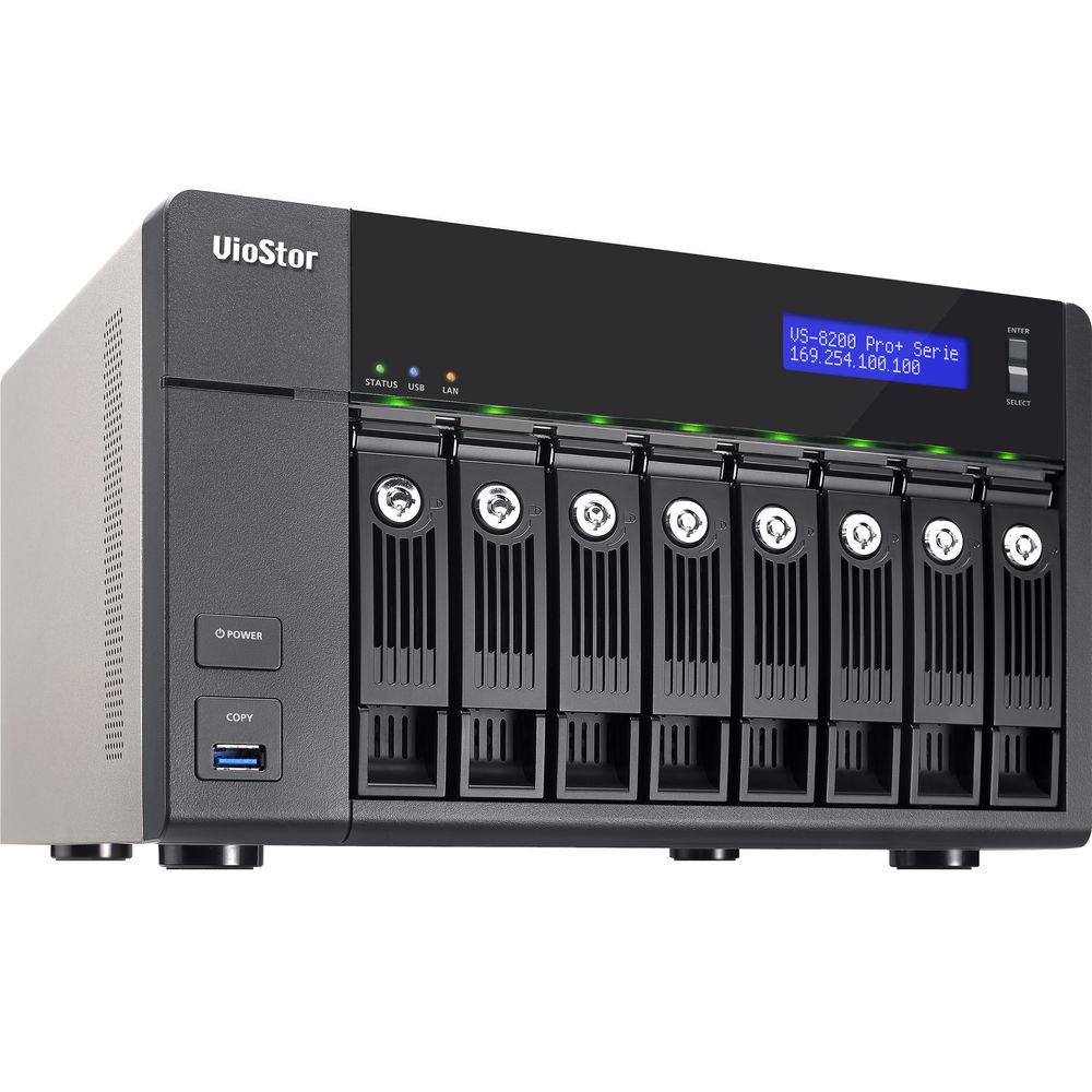 QNAP VioStor VS-8240-PRO 40-Channel 8-Bay Network Video Recorder