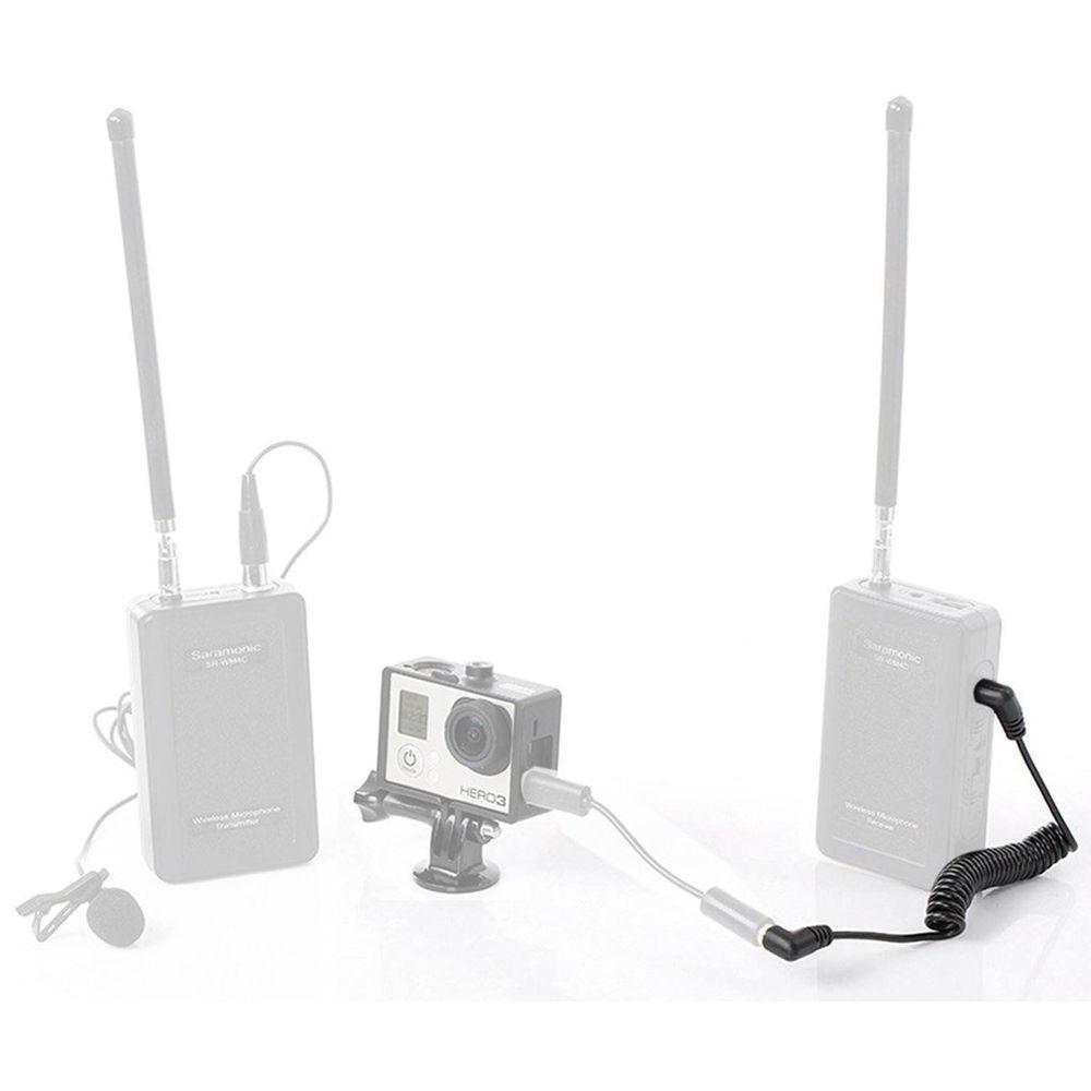 Saramonic 3.5mm Male Stereo TRS to 3.5mm Male Stereo TRS Coiled Cables