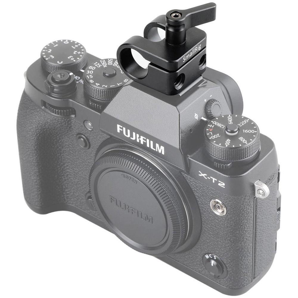 SmallRig 15mm Rod Clamp with Cold Shoe