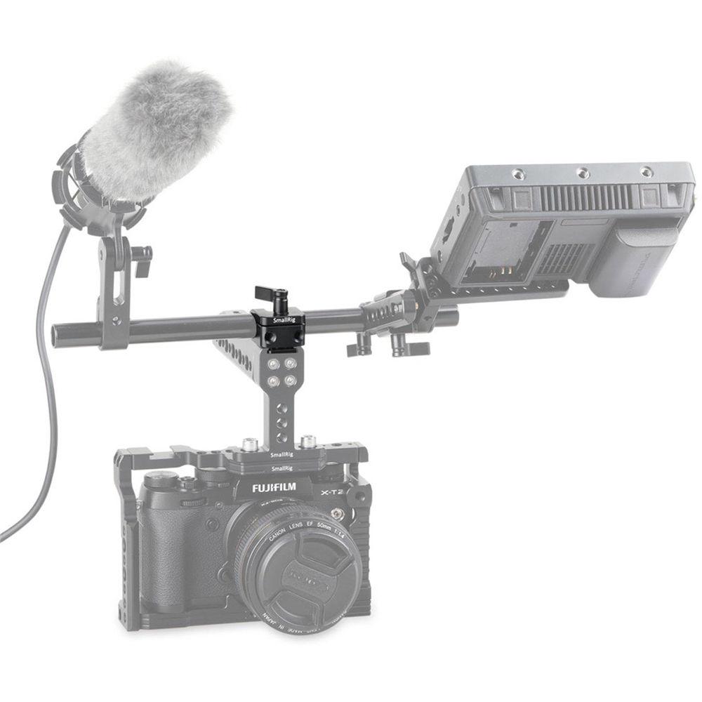 SmallRig 15mm Rod Clamp with Cold Shoe