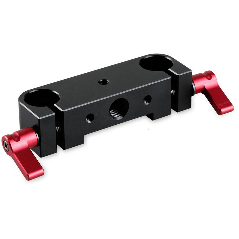 SmallRig Railblock with Double 15mm Rod Clamp