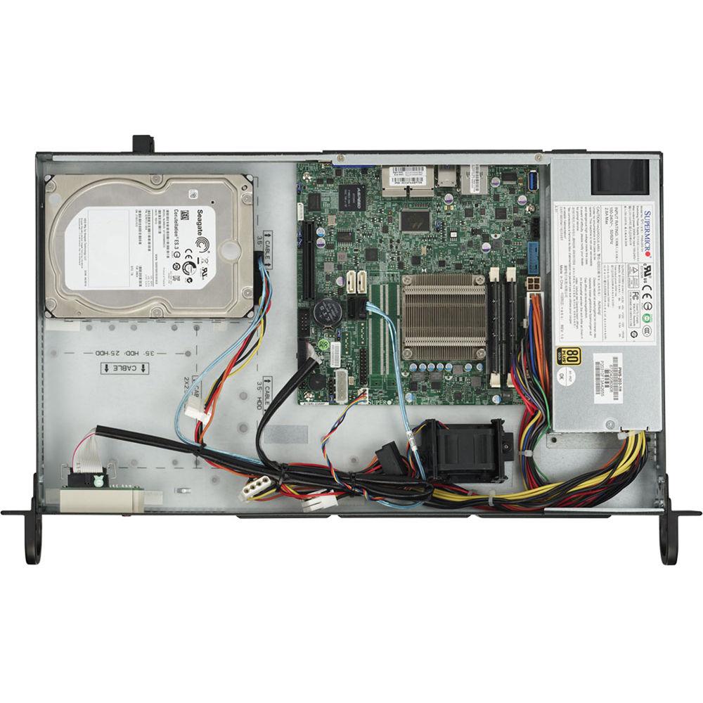 Supermicro SuperServer Intel Atom C2358 Processor with Four 2.5" HDD Drive Bays