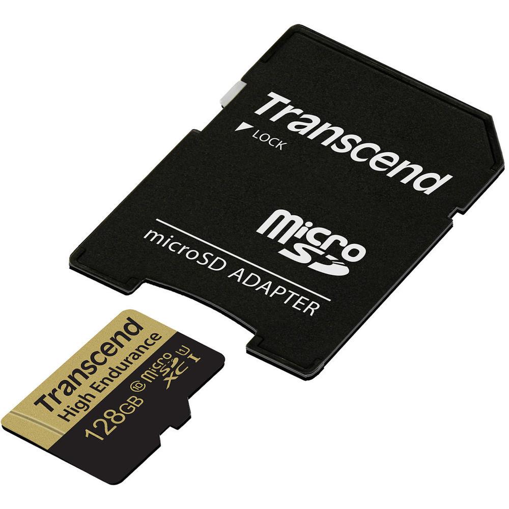 Transcend 128GB High Endurance microSDXC Memory Card
