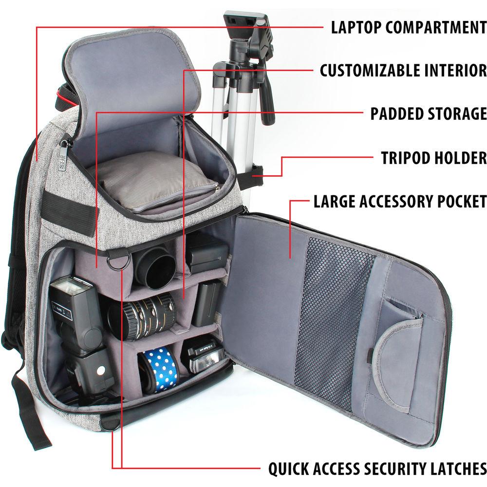 USA Gear U Series Camera Backpack