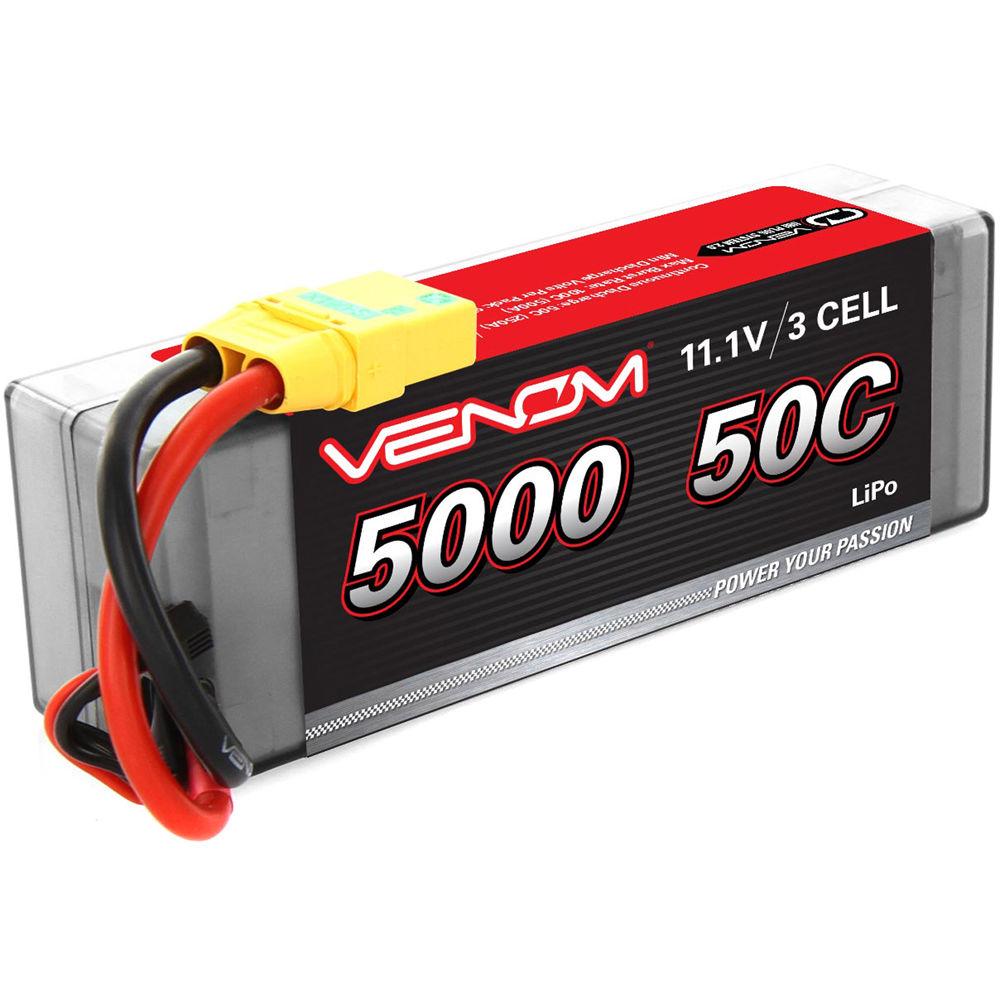 Venom Group 50C 3S 5000 mAh 11.1V LiPo Hardcase Battery with XT90-S Plug for Arrma Nero