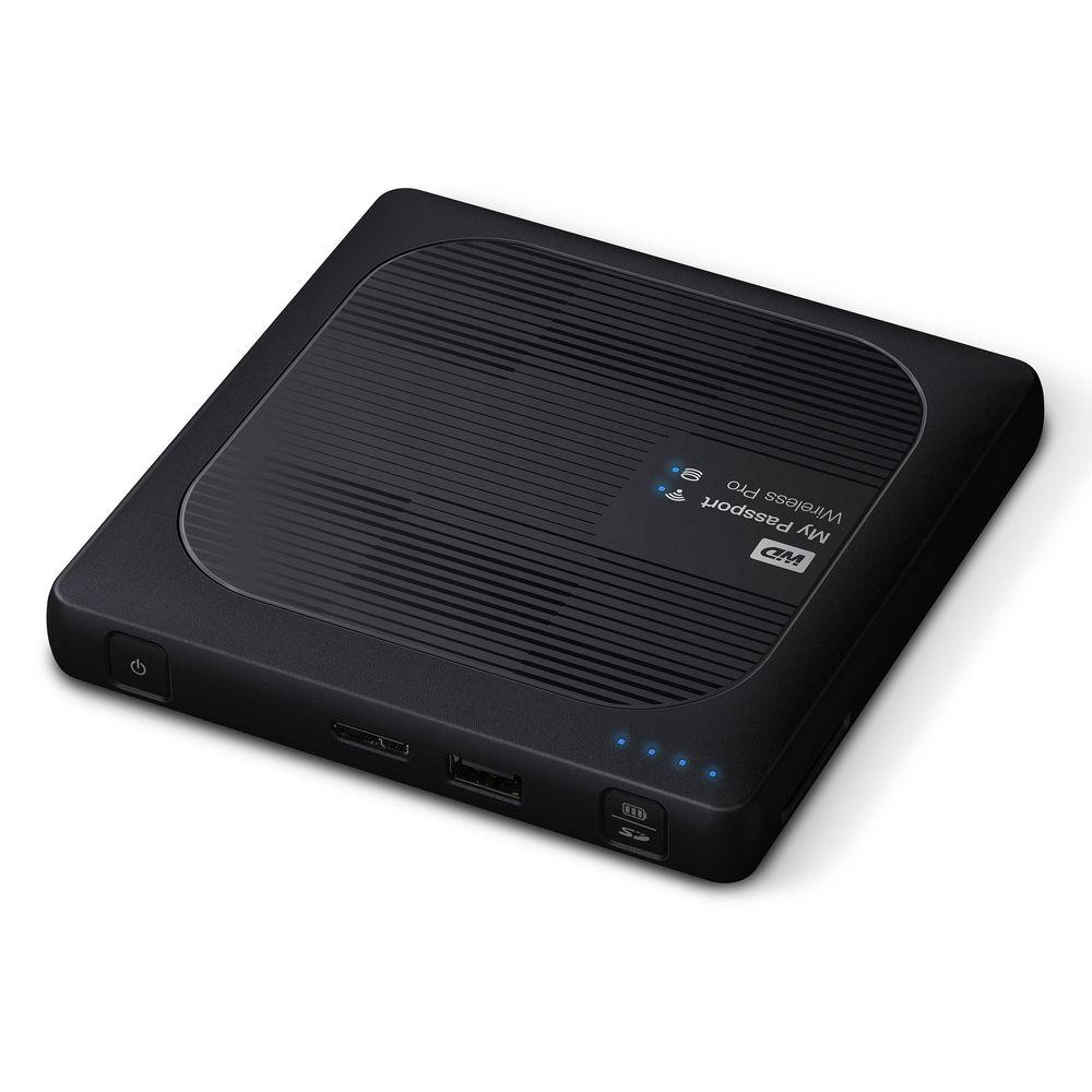 WD 4TB My Passport Wireless Pro USB 3.0 External Hard Drive