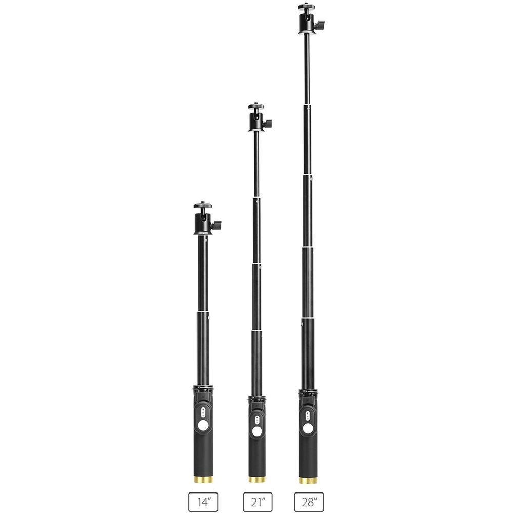 YI Technology Action Camera with Selfie Stick & Bluetooth Remote