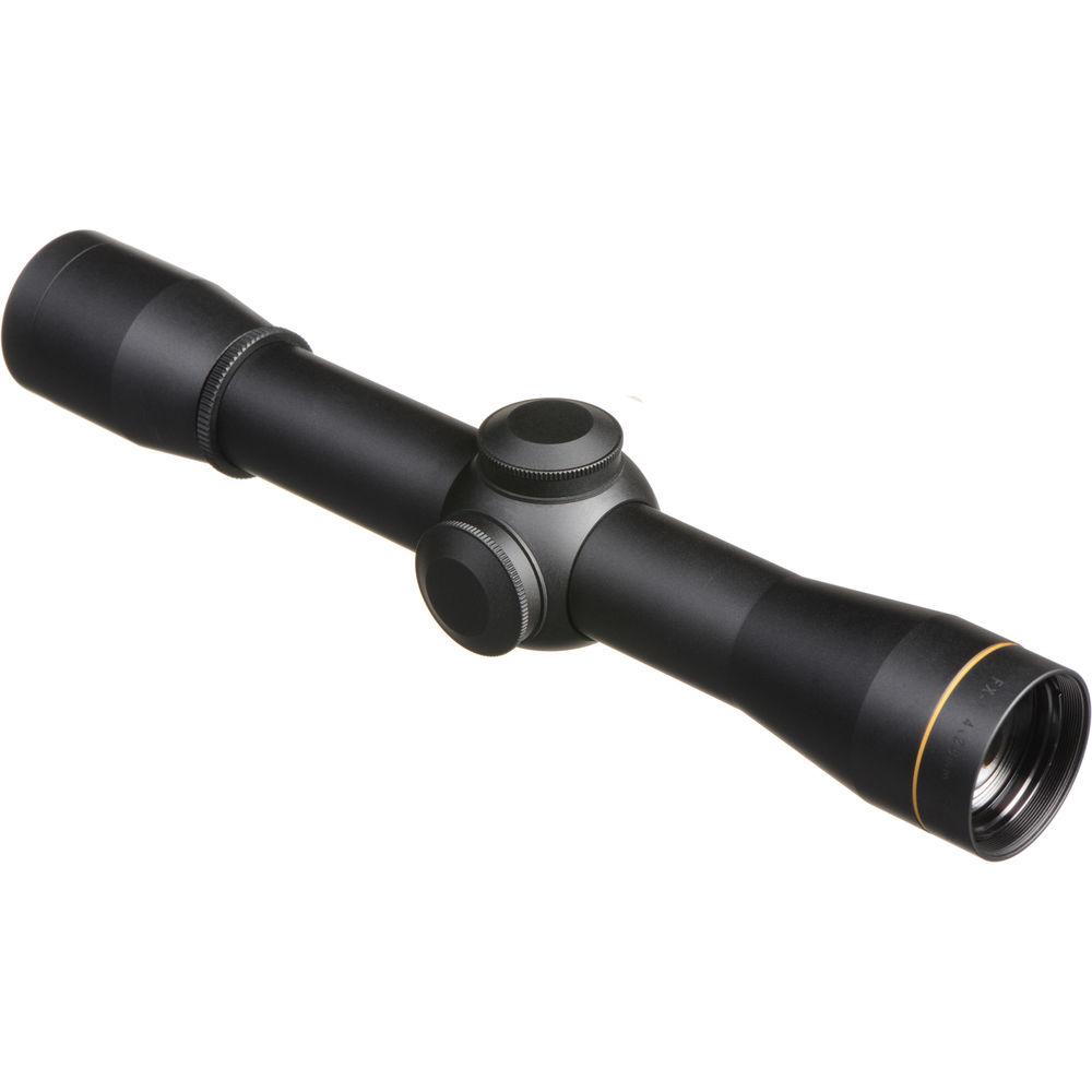 Leupold 4x28 FX-I Waterproof & Fogproof Riflescope with Fine Duplex Reticle - Matte Black