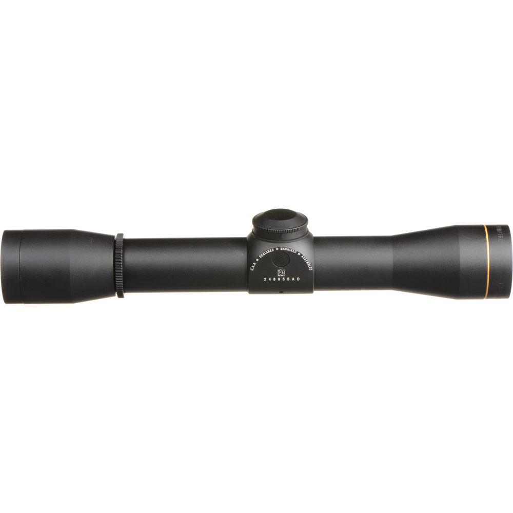 Leupold 4x28 FX-I Waterproof & Fogproof Riflescope with Fine Duplex Reticle - Matte Black