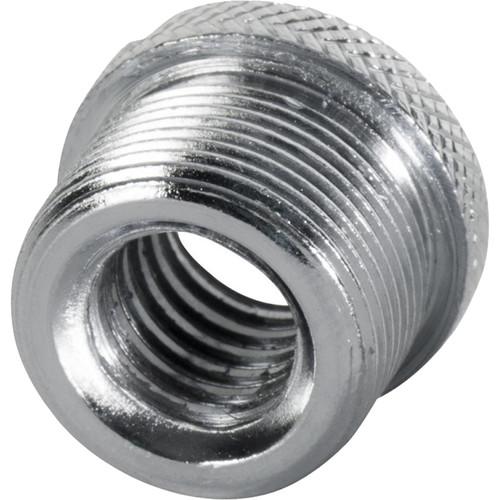 On-Stage MA300 5 8" Male to 3 8" Female Knurled Mic Screw Adapter