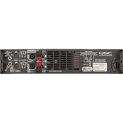QSC PLX-2502 - PLX2 Series Stereo Power Amplifier - 450W per Channel into 8 Ohms