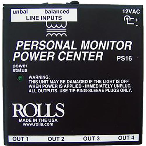 Rolls PS16 Personal Monitor Power Center, Rolls, PS16, Personal, Monitor, Power, Center