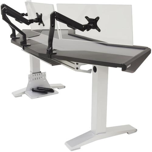 Argosy Halo.G Standard Ultimate XM Desk with Three Monitor Arms