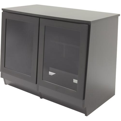 Argosy Spire Rack Ultimate Package Double-Bay Enclosure with Two Glass Front Doors