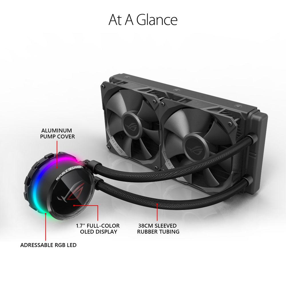 ASUS Republic of Gamers Ryuo 240 All-in-One Liquid CPU Cooler