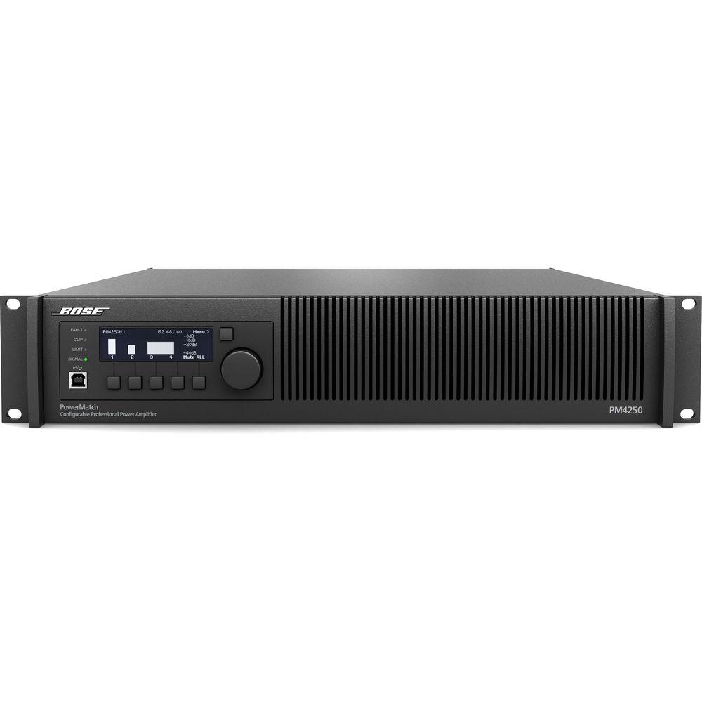 Bose Professional PowerMatch PM4250N Power Amplifier with Ethernet Network Control