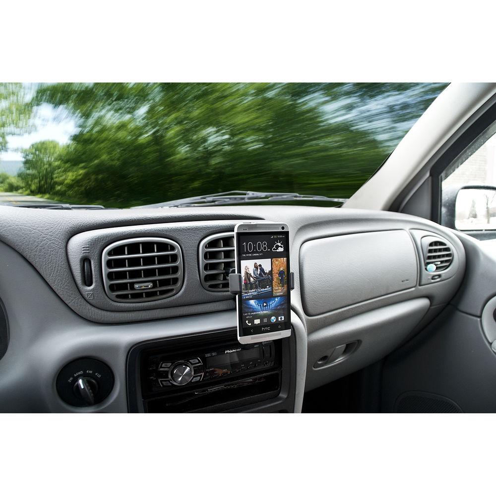 Bracketron Mi-T Portrait Landscape Grip Vent Mount for Select Smartphones and Portable Devices