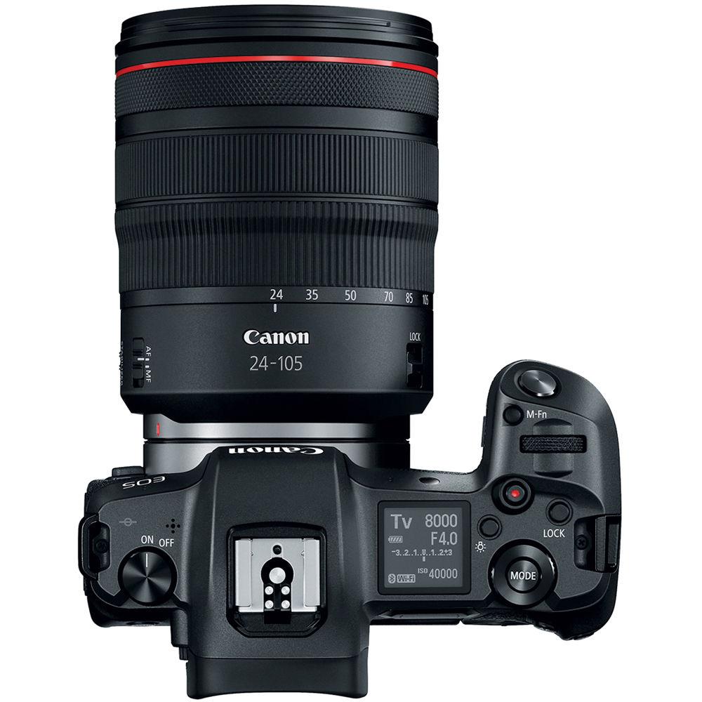Canon EOS R Mirrorless Digital Camera with 24-105mm Lens