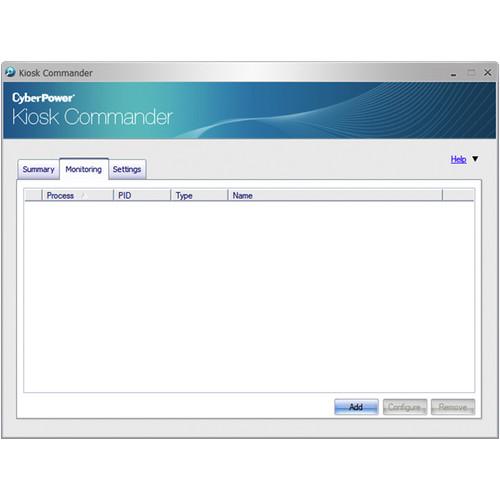 CyberPower Kiosk Commander Software
