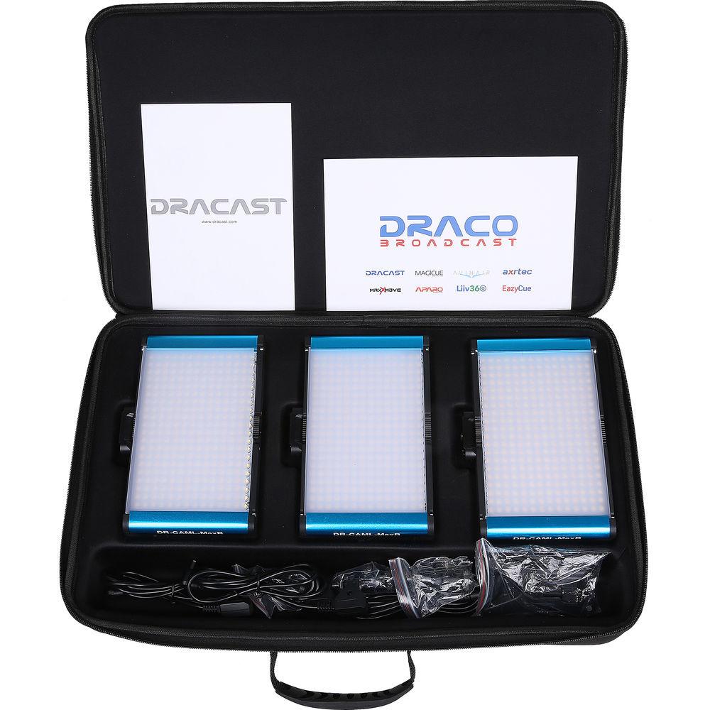 Dracast CamLux Max Daylight 3-Light Kit