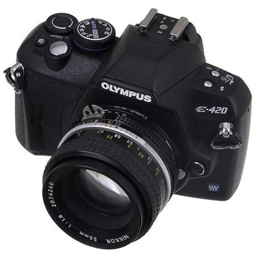 FotodioX Mount Adapter for Nikon F-Mount Lens to Olympus 4 3-Mount Camera