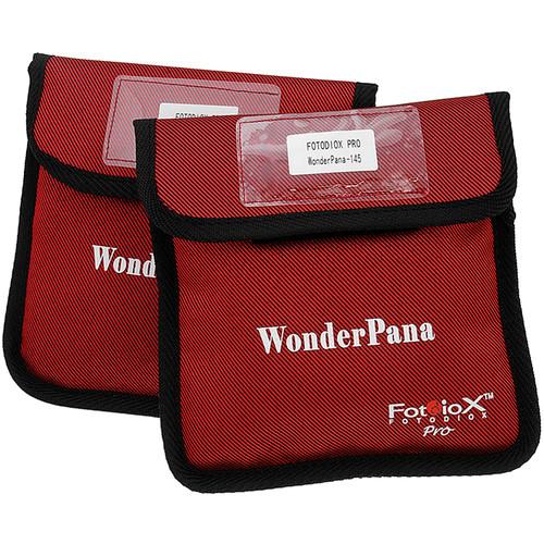 FotodioX WonderPana 145 Core Unit Kit for Panasonic 7-14mm Lens with 6.6 x 8.5" Soft-Edge Graduated Neutral Density 0.6 and 145mm Circular Polarizer Filters