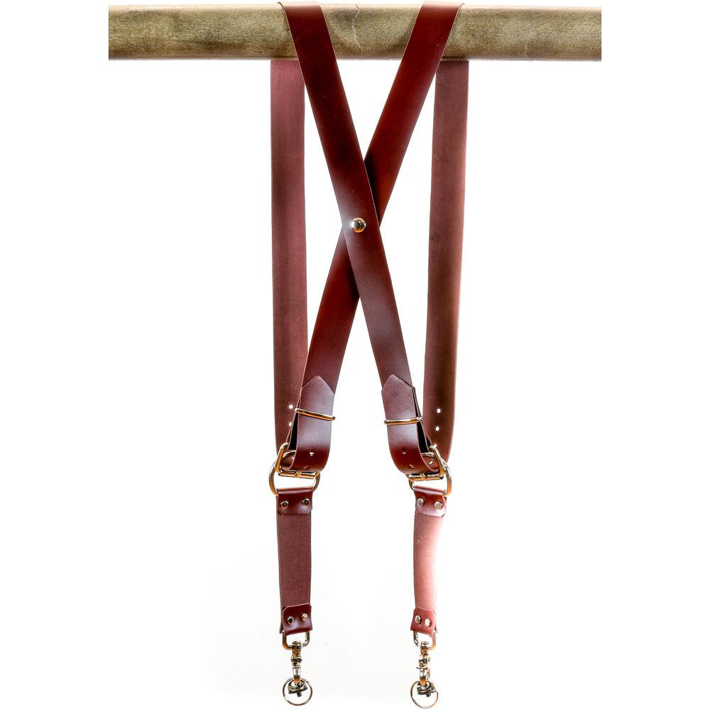 Funk Plus Latigo Leather Snap Back Harness with 1.5" Wide Straps