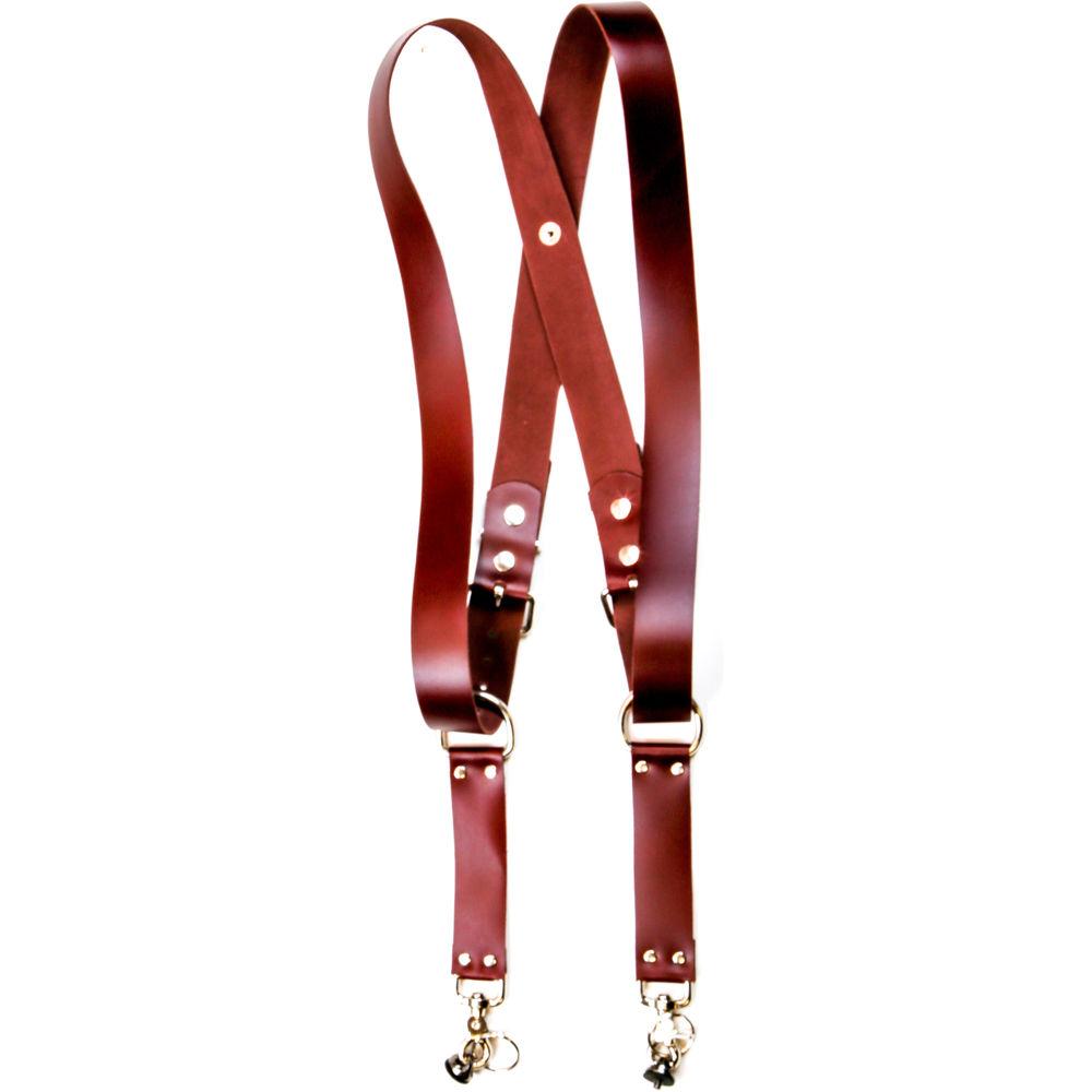 Funk Plus Latigo Leather Snap Back Harness with 1.5" Wide Straps