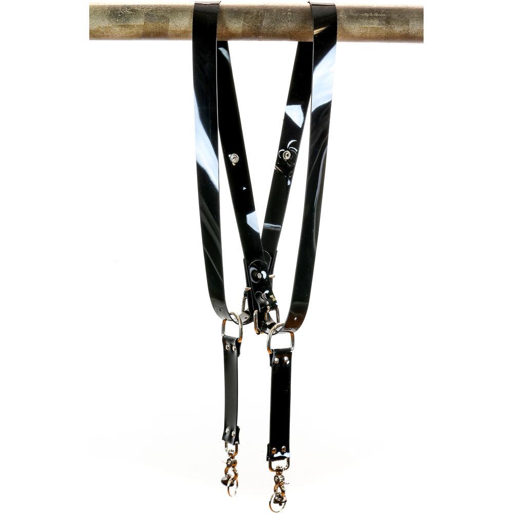 Funk Plus PVC Vinyl Snap Back Harness with 1.5" Wide Straps