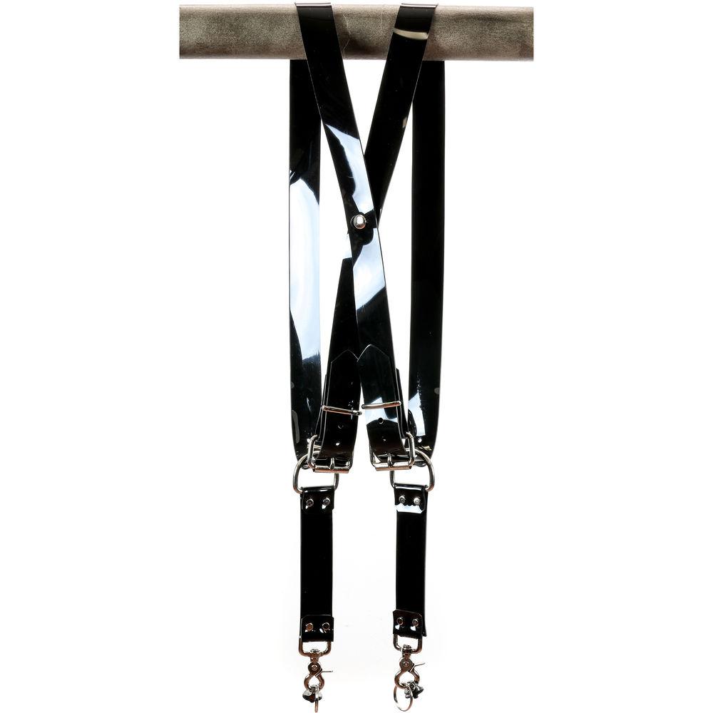 Funk Plus PVC Vinyl Snap Back Harness with 1.5" Wide Straps