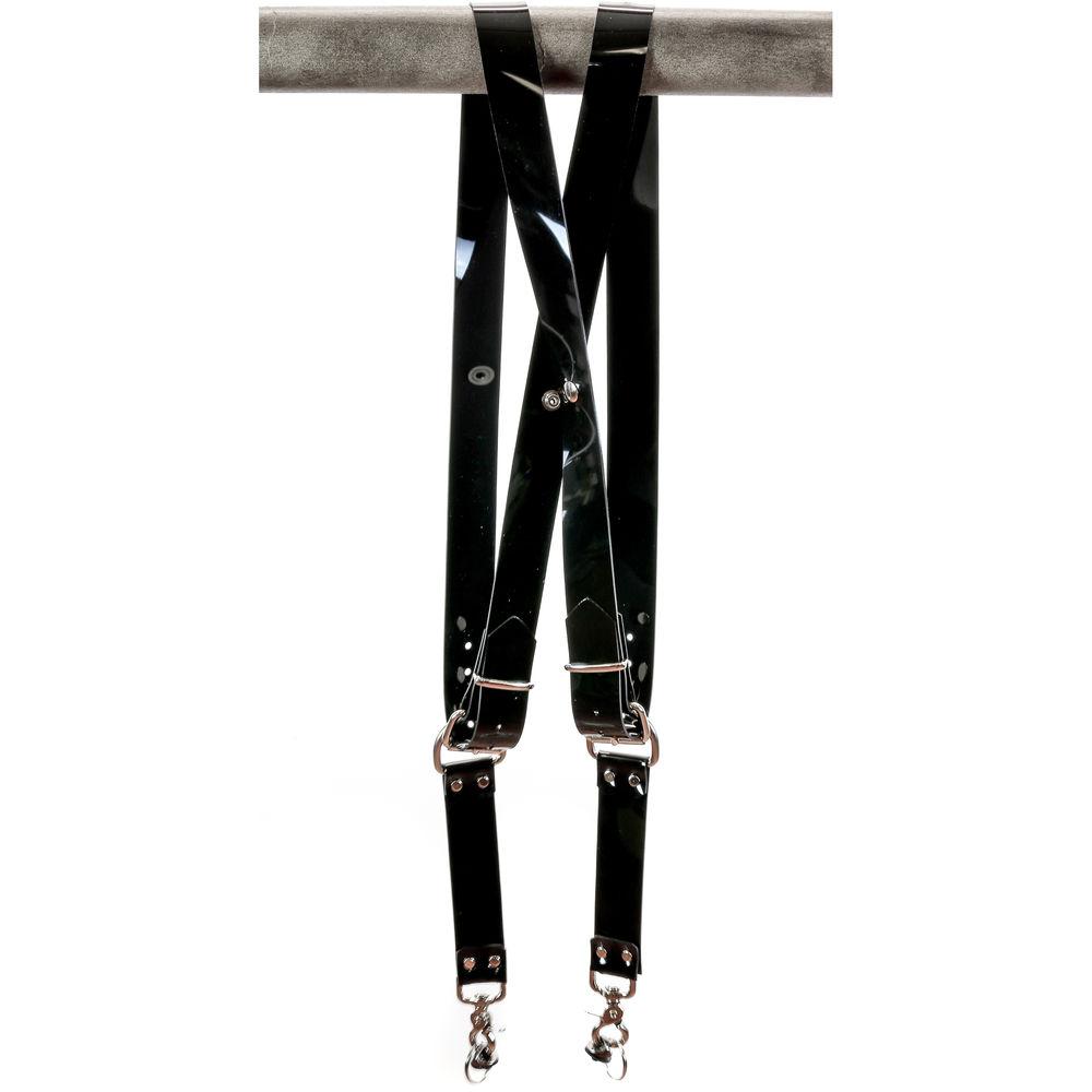 Funk Plus PVC Vinyl Snap Back Harness with 1.5" Wide Straps