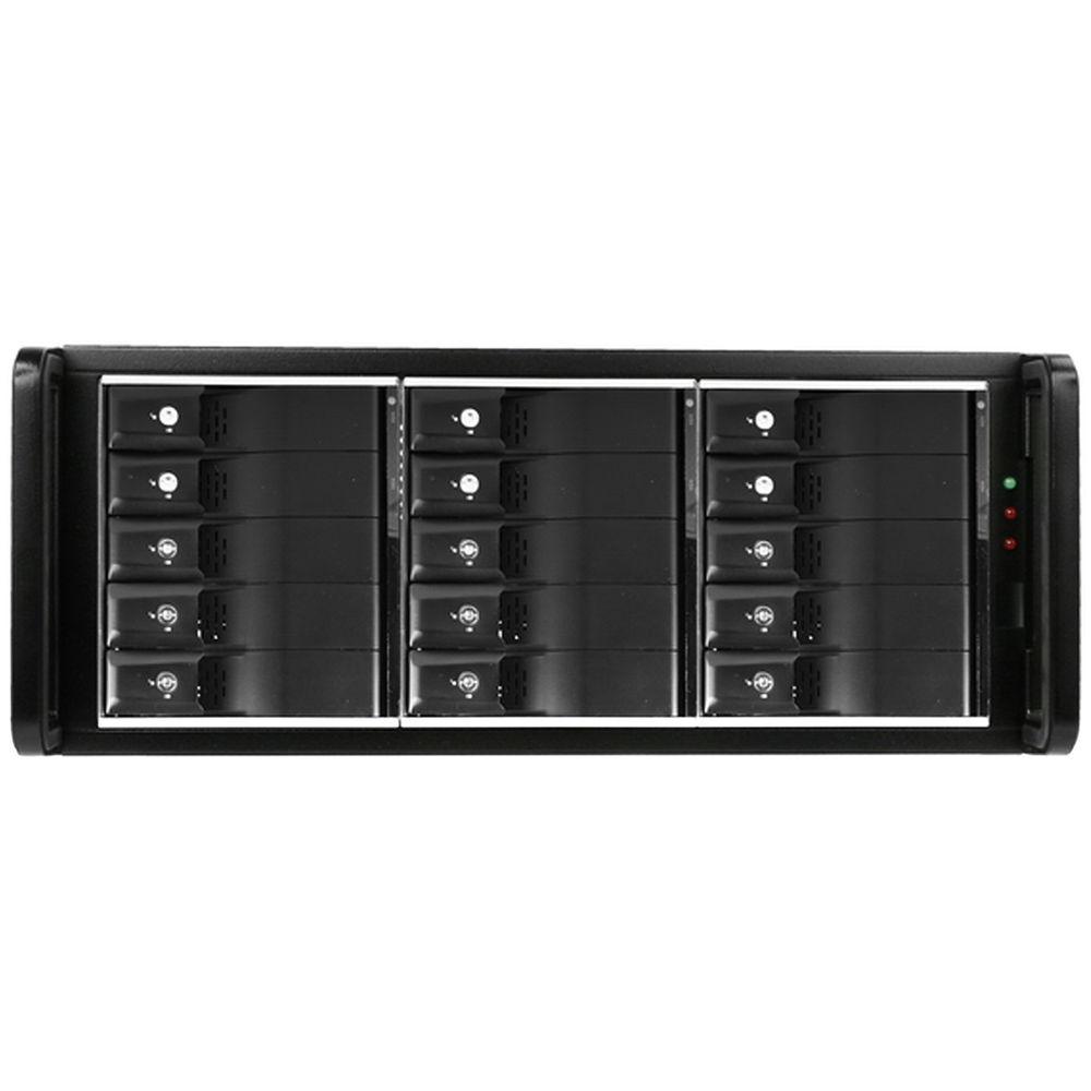 iStarUSA 4U 15-Bay PM JBOD Trayless 750W