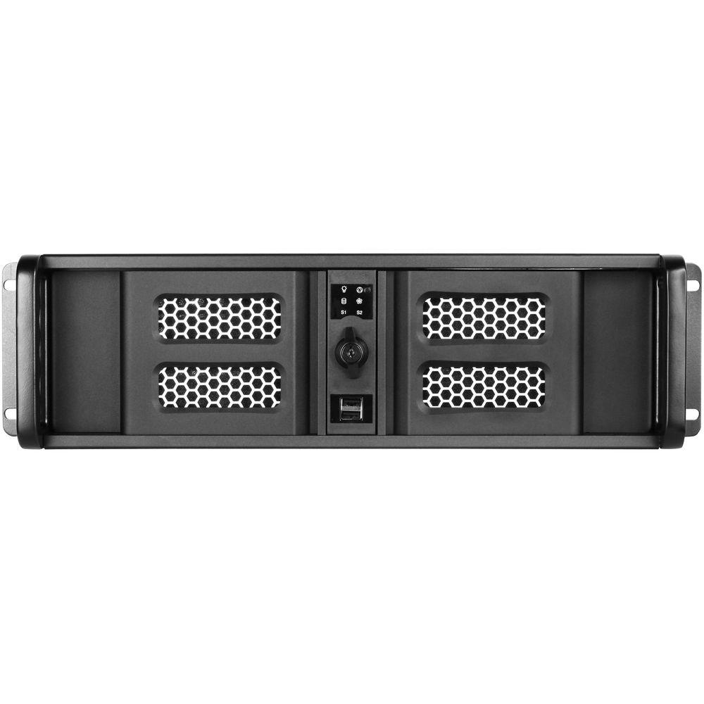 iStarUSA D300SE-24R-40R2U 6-Bay 3U Rackmount Chassis Kit
