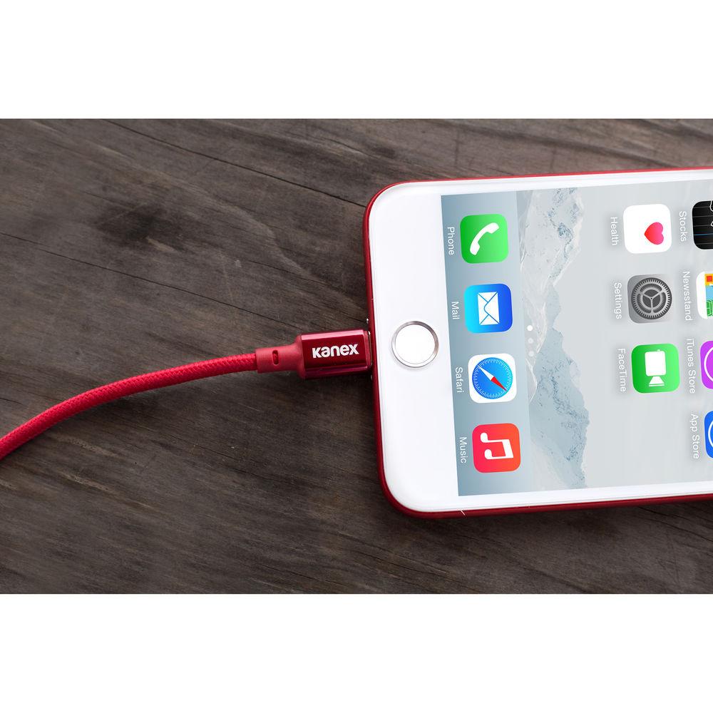 Kanex Premium DuraBraid ChargeSync USB Cable with Lightning Connector