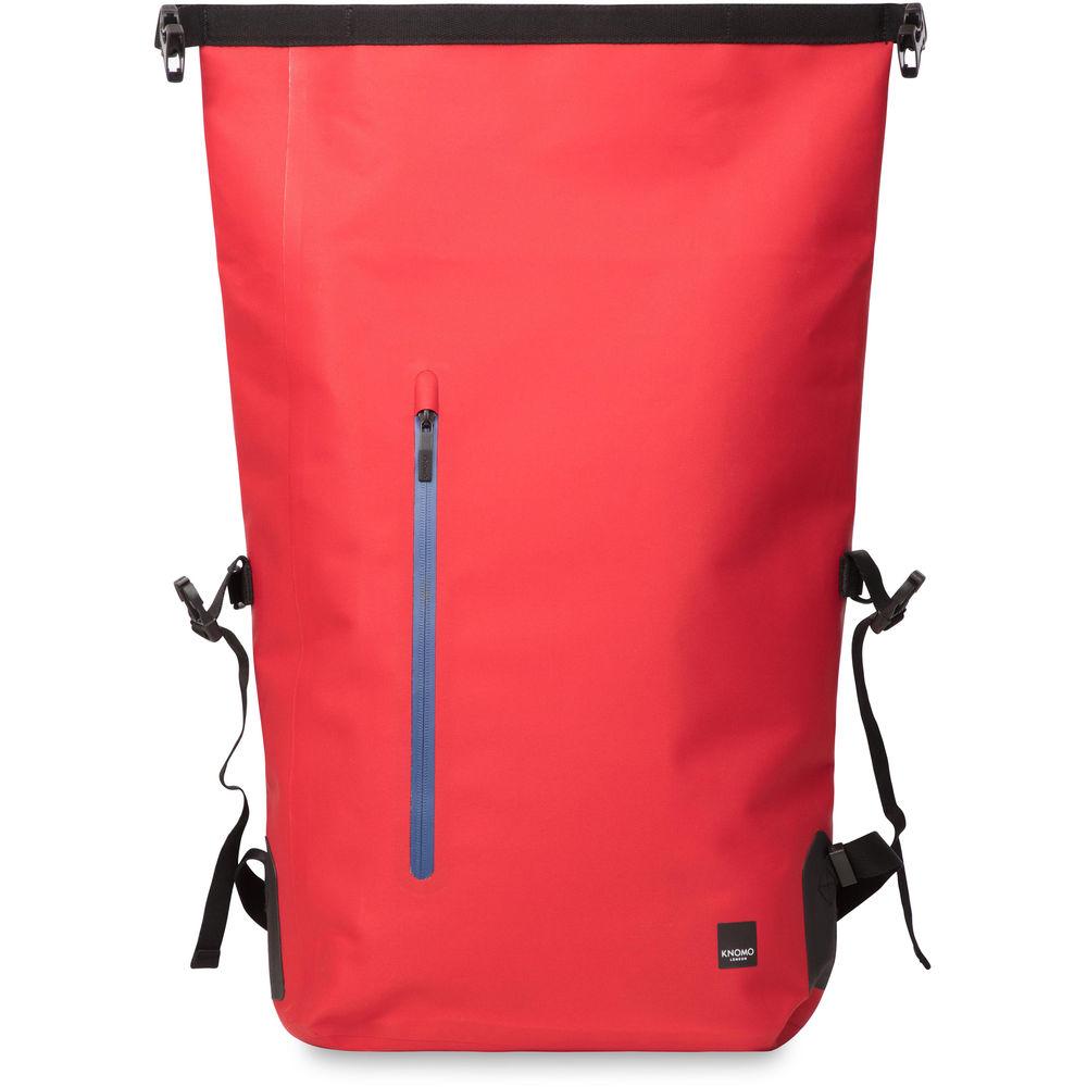 KNOMO USA 14" Cromwell Water-Resistant Roll Top Laptop Backpack