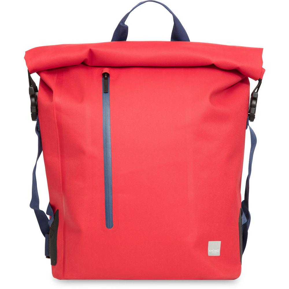 KNOMO USA 14" Cromwell Water-Resistant Roll Top Laptop Backpack