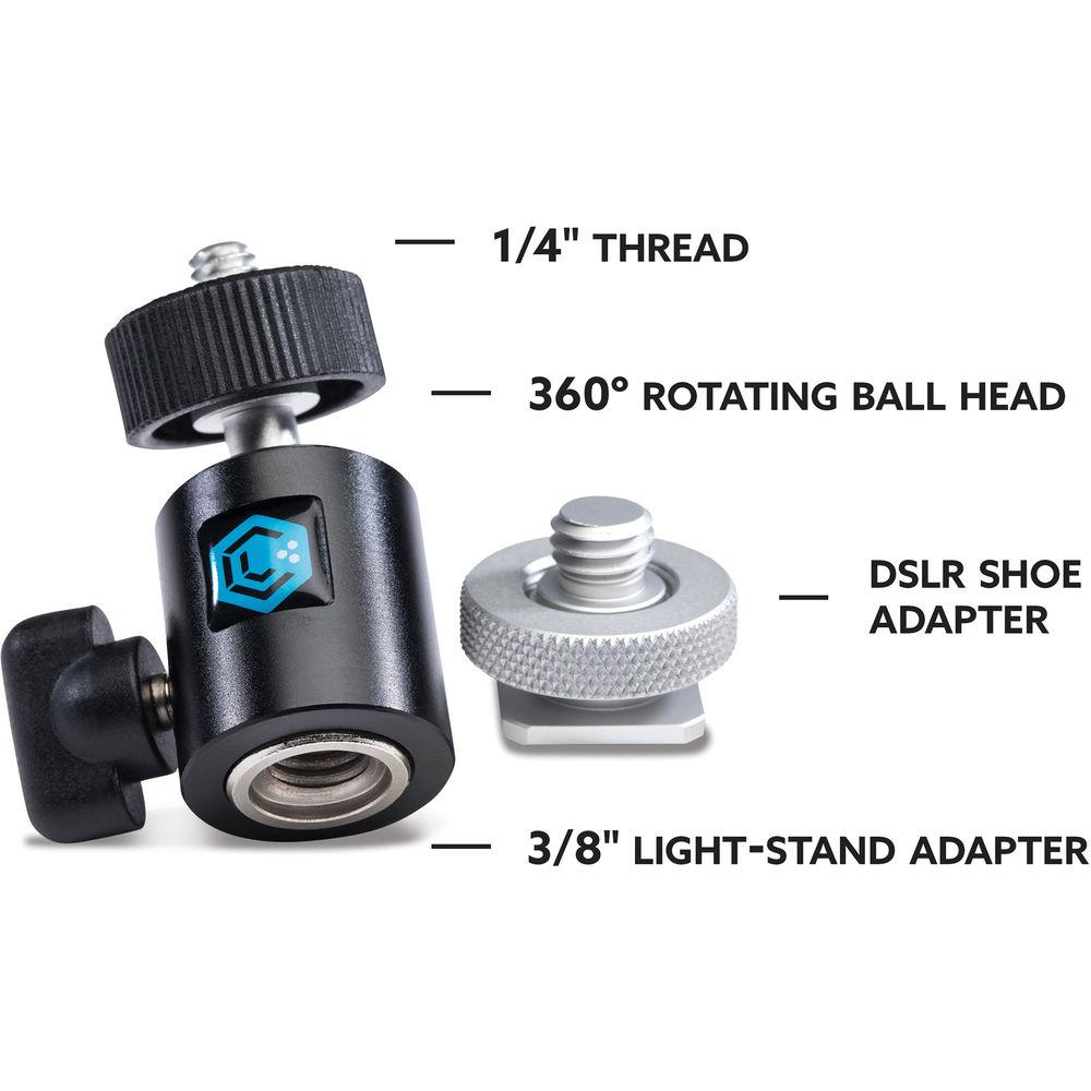 Lume Cube Photo Video Single Light Kit with DSLR Mount