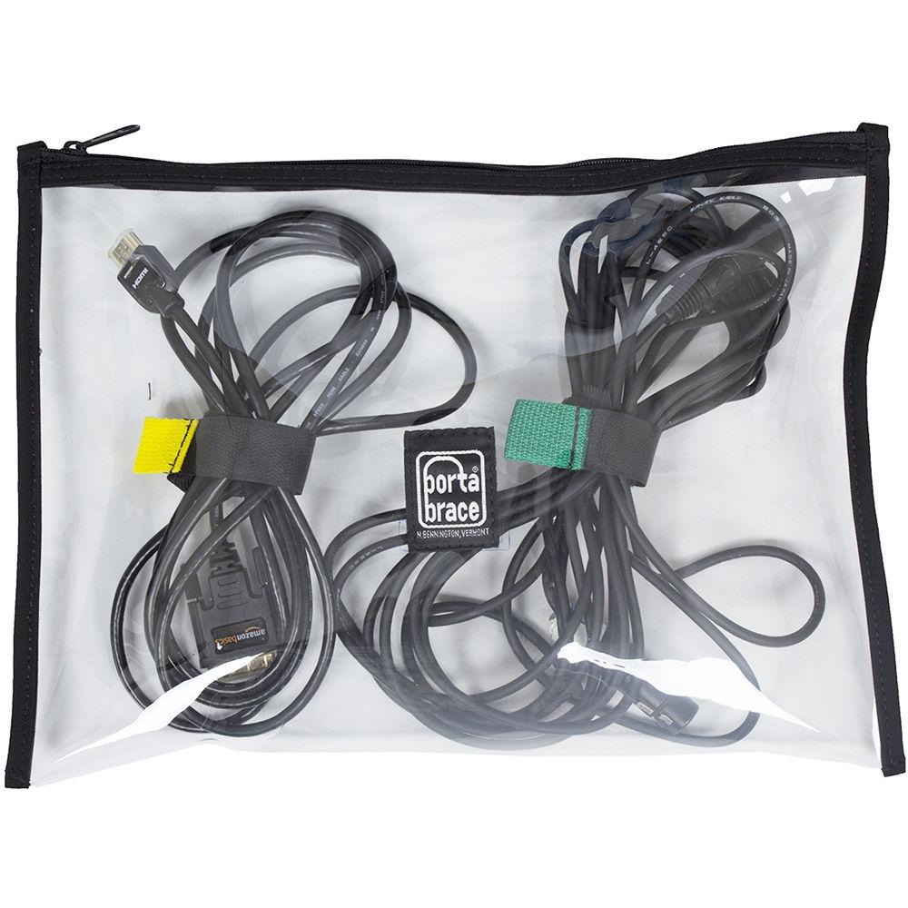 Porta Brace Two Clear Vinyl Accessory Pouches and CS-B9 Pouch Set